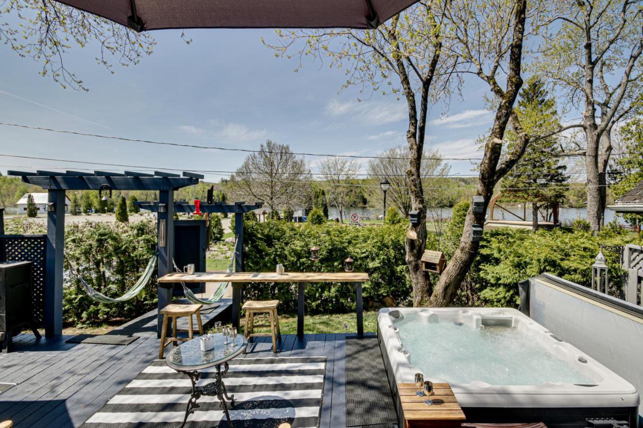 Le Petit Manoir Spa Et Vue Sur Riviere St Maurice Grandes Piles Zewnętrze zdjęcie